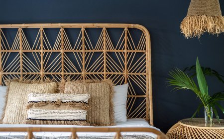 Rattan Mobilyalarla Yatak Odası Dekorasyonu