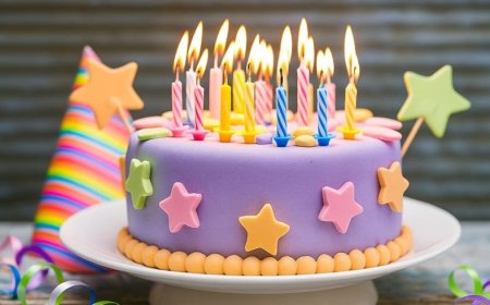Doğum Günü Pastası Nasıl Süslenir?